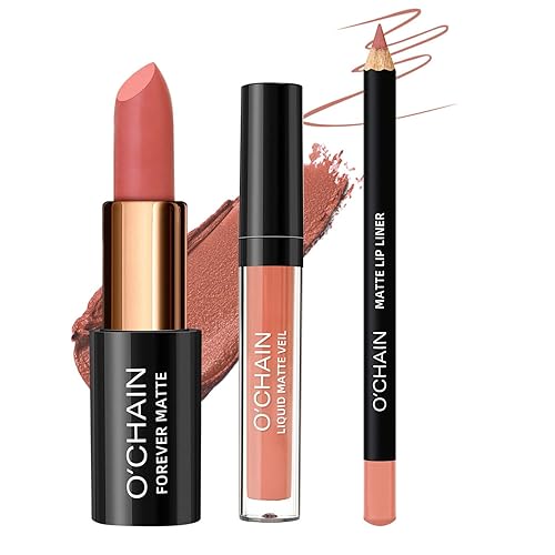 BAISEN DIARY Juego de maquillaje de lápiz labial mate y lápiz labial líquido mate, todo en uno, kit de maquillaje de labios de larga duración, taza