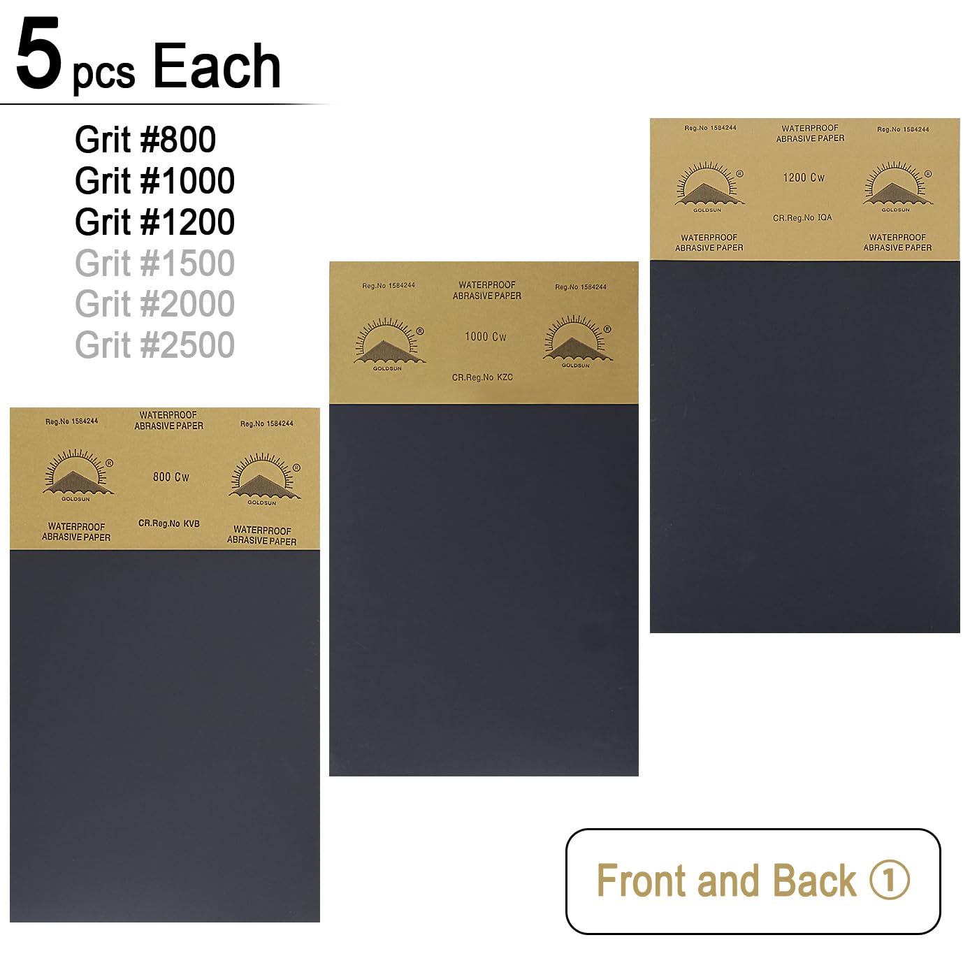 30 hojas de papel de lija de 9 x 11 pulgadas, 6 papeles de lija surtidos de grano 800 a 2500, almohadillas abrasivas de precisión fina para lijado automotriz, acabado de torneado de madera,