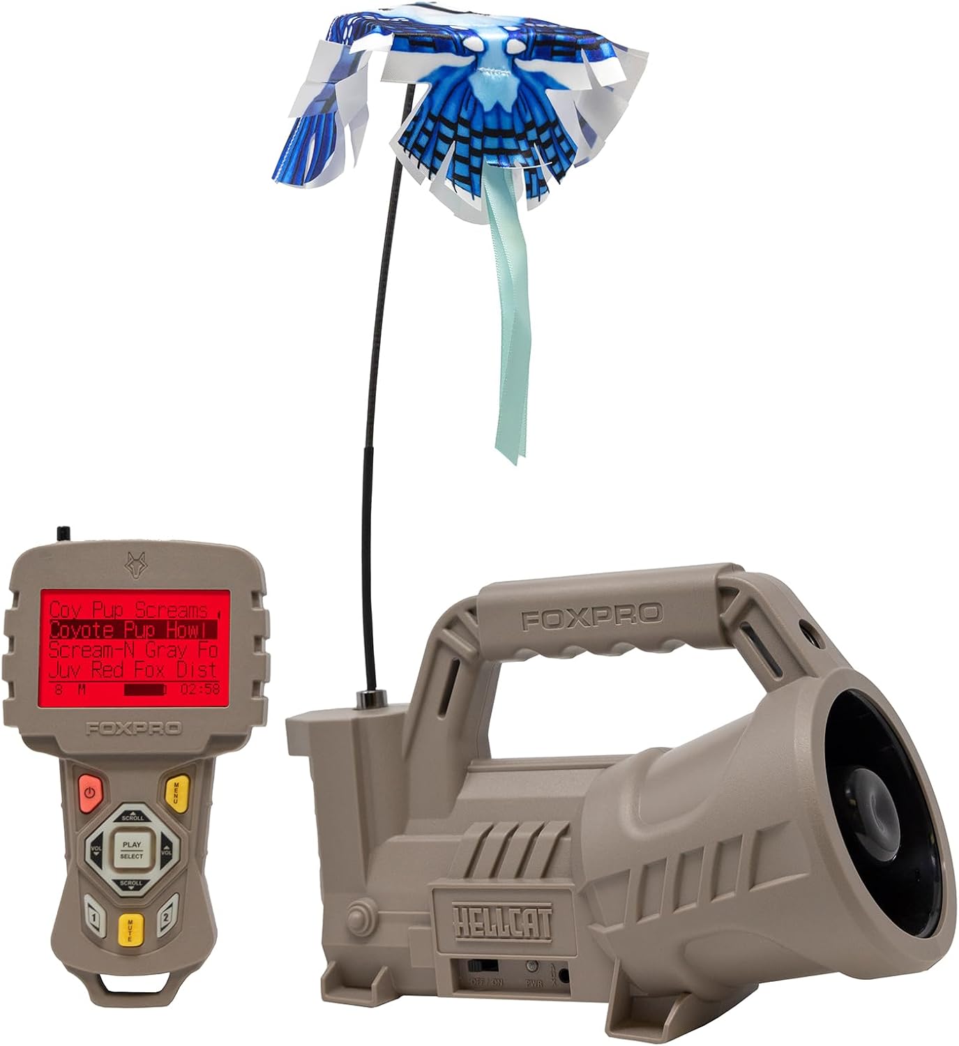 FOXPRO Hellcat American Made Electronic Predator Call Remote Operated