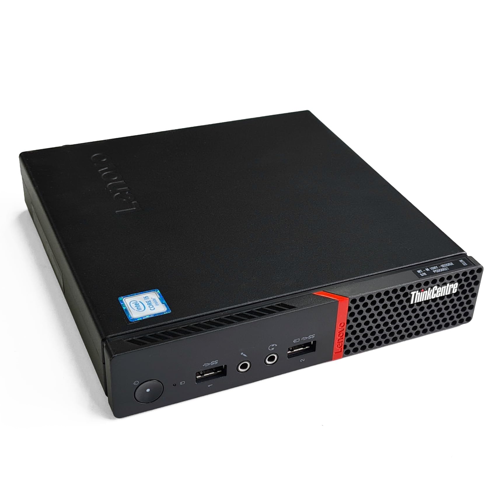 Lenovo ThinkCentre M700 Tiny PC – Intel Core i5-6400T Quad-Core bis 3,1 GHz, 8 GB DDR4 RAM, 256 GB M.2 SSD, Windows 11 Pro, Mini Business Desktop, 2X DisplayPort + VGA, Gigabit LAN (Generalüberholt)