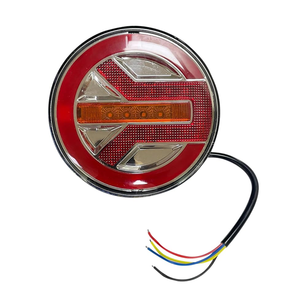 Genérico Luces traseras 29LED Luz trasera Luz de freno trasera 12V 24V Luces de advertencia de seguridad Indicador para camiones Chasis para remolques para Trident Volquetes para autobús Barco Coche