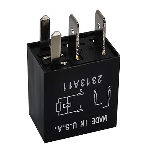 Miniatura 4 de Relé 8T2T-14B192-AA (juego de 2), relé automotriz de 4 pines de 12 V CC  Reemplazo OEM confiable, compatible con vehículos Ford seleccionados