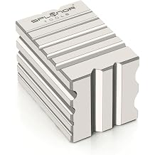 Splenor Tools Steel 3 Swage Metal Forming Block - for Jewelry Making - Silversmith - Metalworking - Bench Anvil Tool