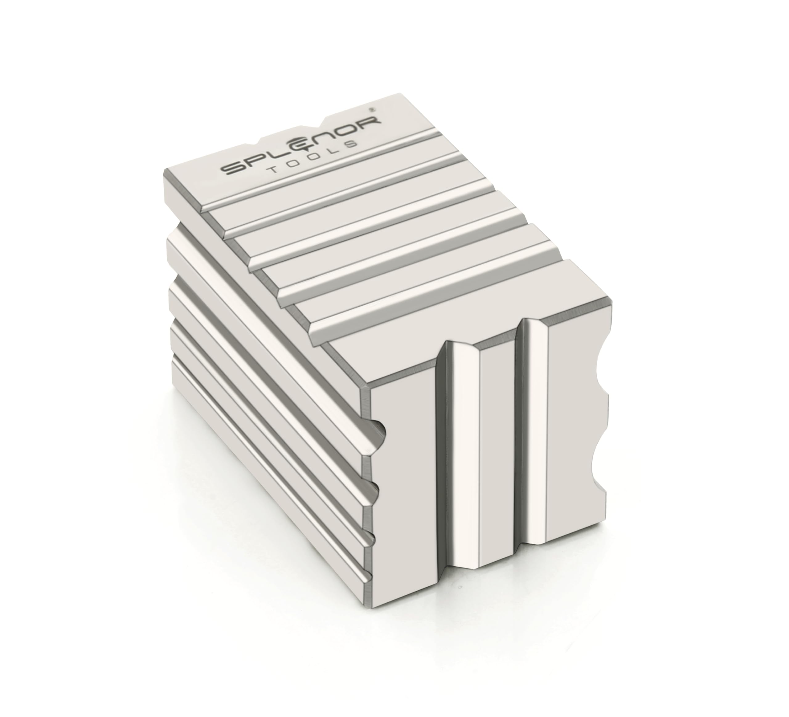 Splenor Tools Metallformblock aus Stahl, 7,6 cm, für Schmuckherstellung, Silberschmied, Metallbearbeitung, Amboss-Werkzeug