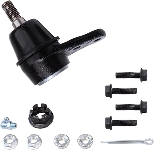 Miniatura 1797 de Detroit Axle - Par de rótulas delanteras inferiores para Jeep 2014-2018 Cherokee, 2 juntas esféricas inferiores reemplazo 2015 2016 2017