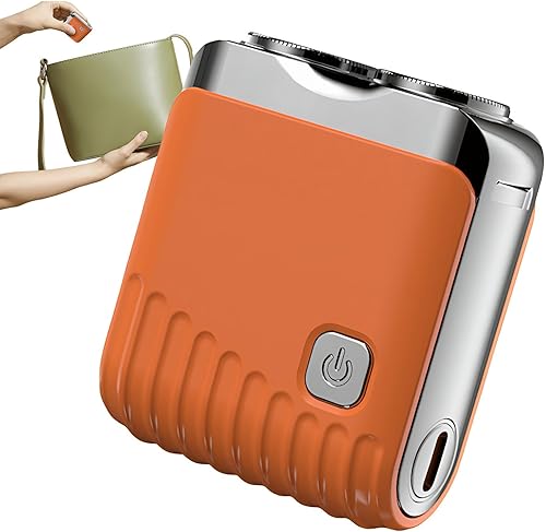 Afeitadoras eléctricas, herramienta de aseo rotativa recargable para un afeitado suave, diseño ergonómico compacto con cuchillas, maquinilla de