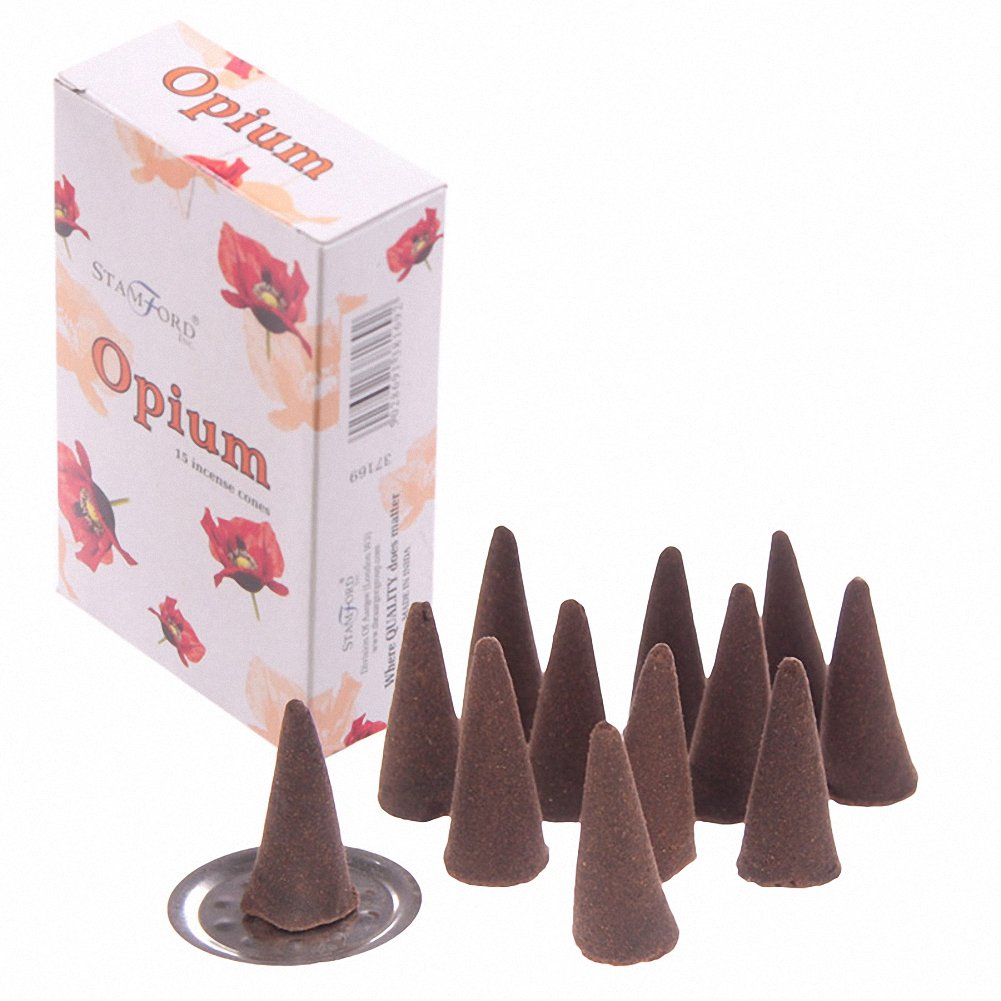 Big Bargain Store Violet Stamford Incense Cones - Opium 37169
