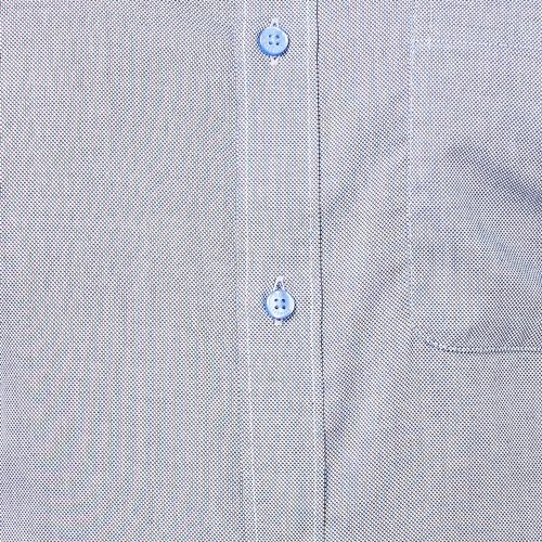 Image of Raymond Men Pure Cotton Slim Fit Structure Pattern Semi Cut Away Collar Formal Shirt
