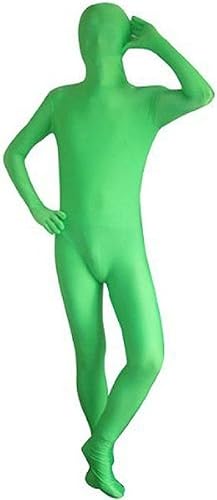 VSVO Traje para hombre color verde lima cuerpo entero VSVO Traje para hombre color verde lima cuerpo entero