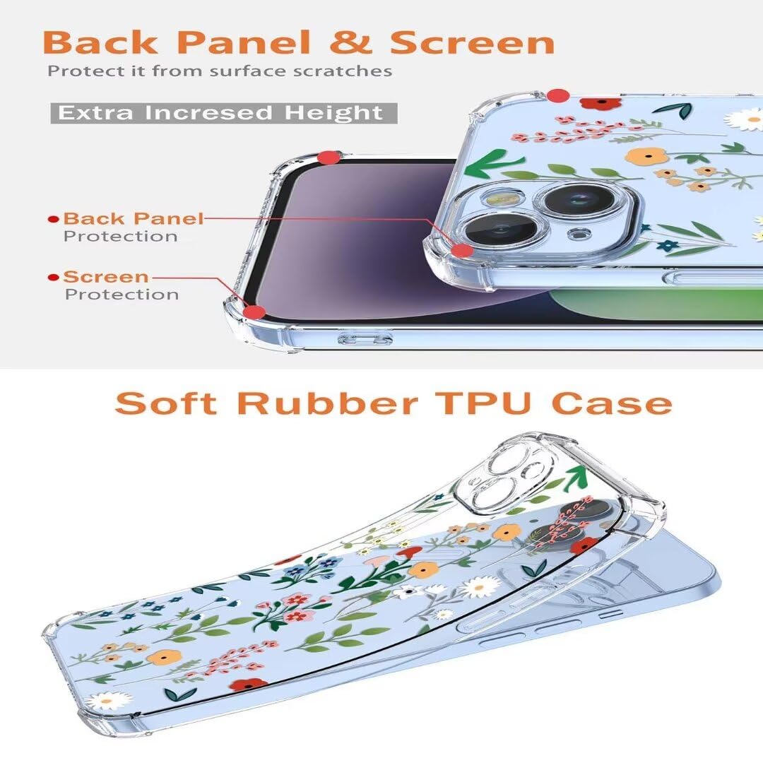 BORYA Transparent Coque Pour OnePlus Nord CE4 Lite, Très