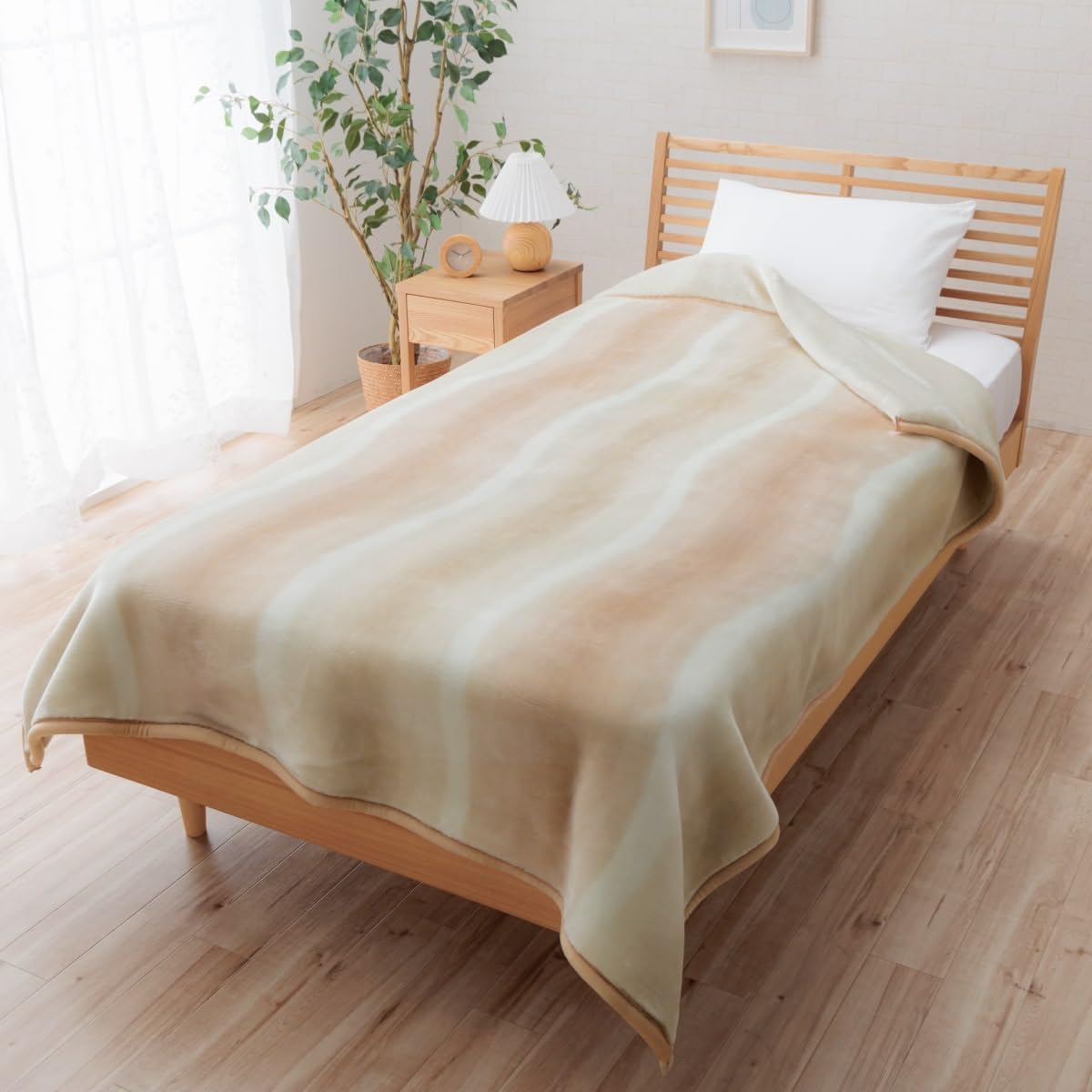 未使用 泉州産 やわらか重ね織り4重ガーゼ毛布 2枚セット WA gauze