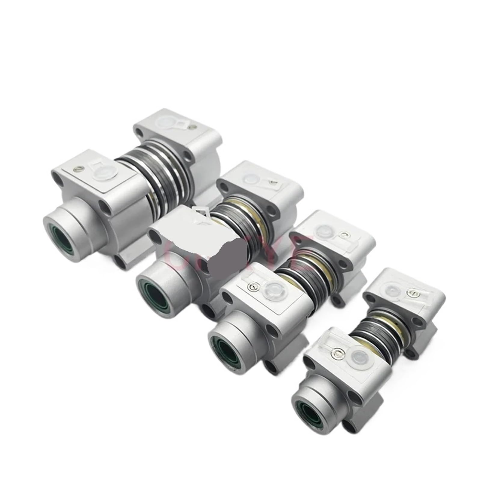 Tapa de cilindro neumático DSBG compatible con actuadores industriales de varios diámetros