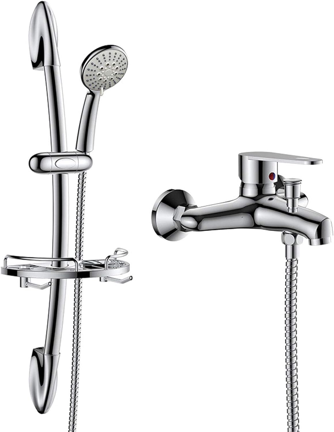 Ensemble de douche moderne pour salle de bain d'hôtel et maison avec jet réglable