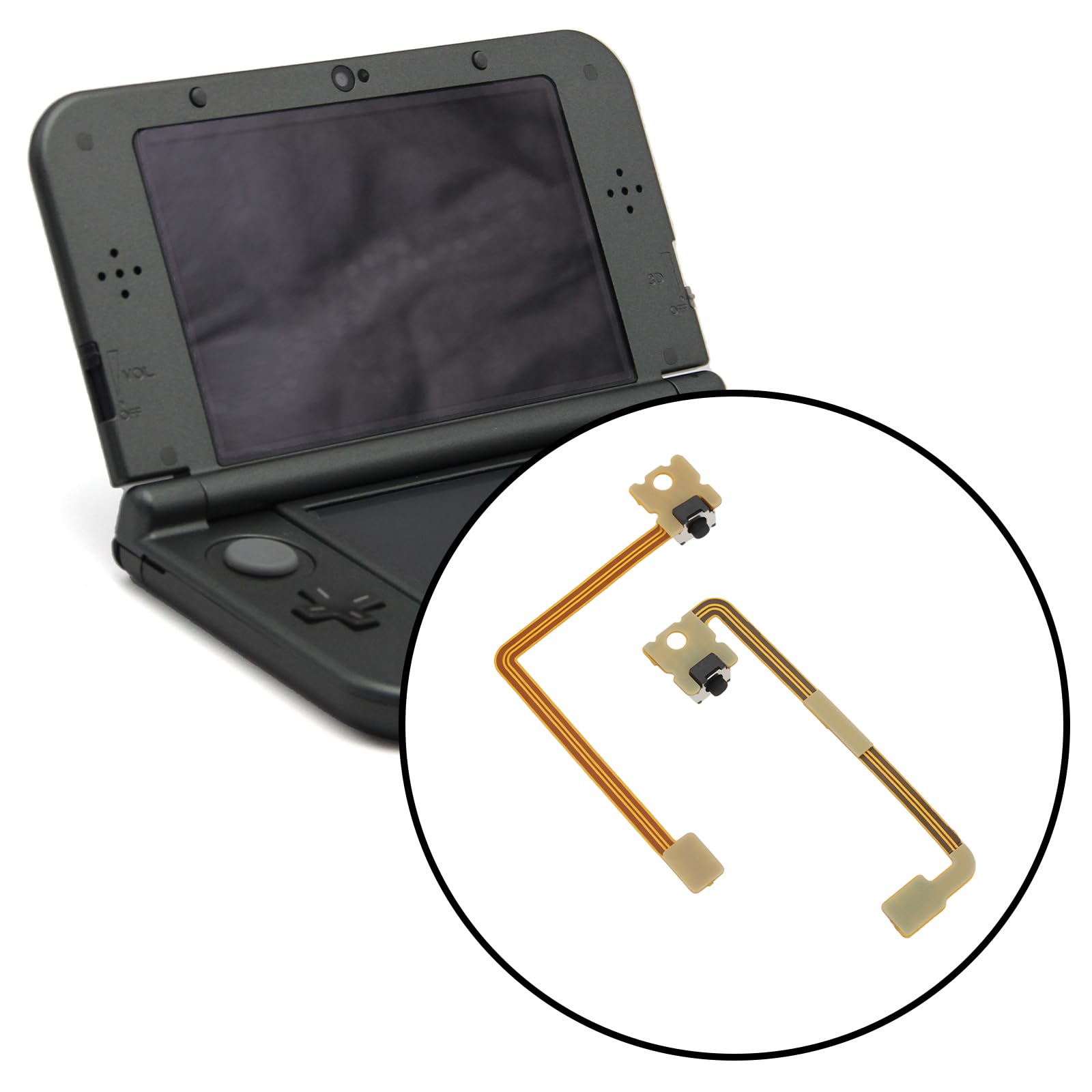 Cable con Botón de Hombro LR para Consola de Juegos Compatible con Nintendo 3DS XL