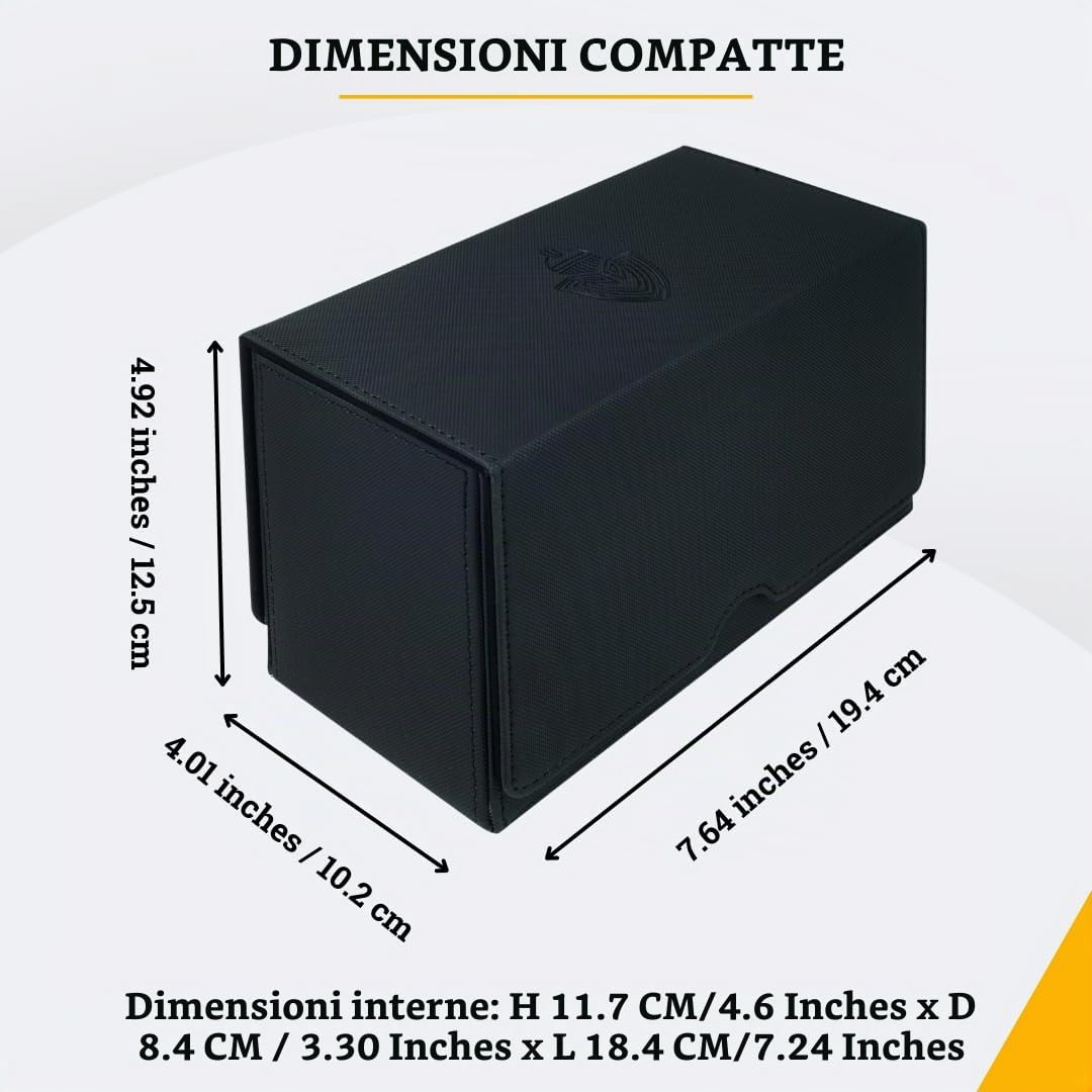 Card Guardian Pacchetto porta carte magnetico, nero