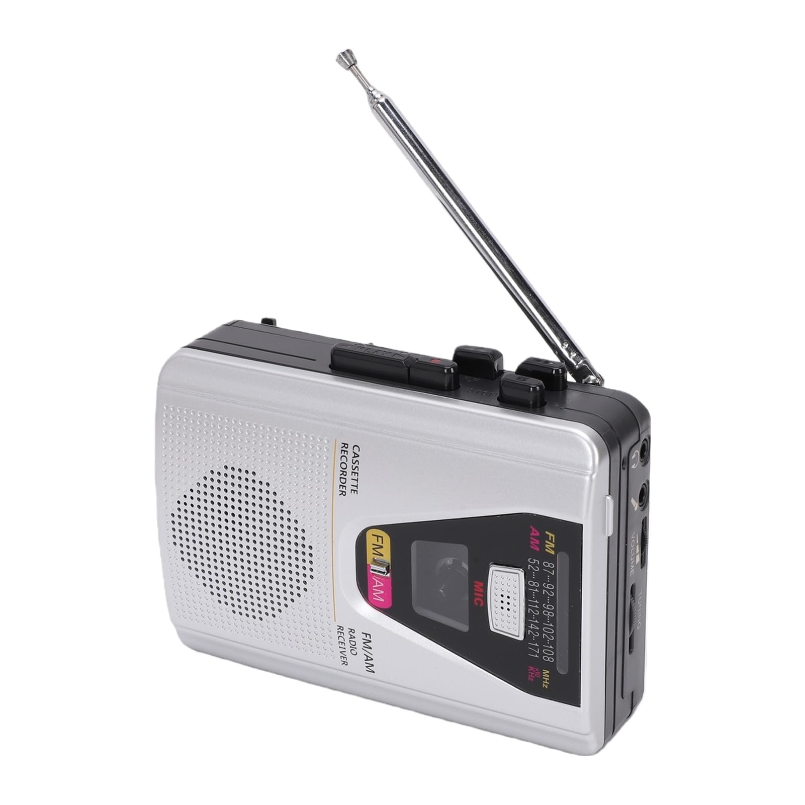 Przenośny Magnetofon Retro i Radio AM/FM