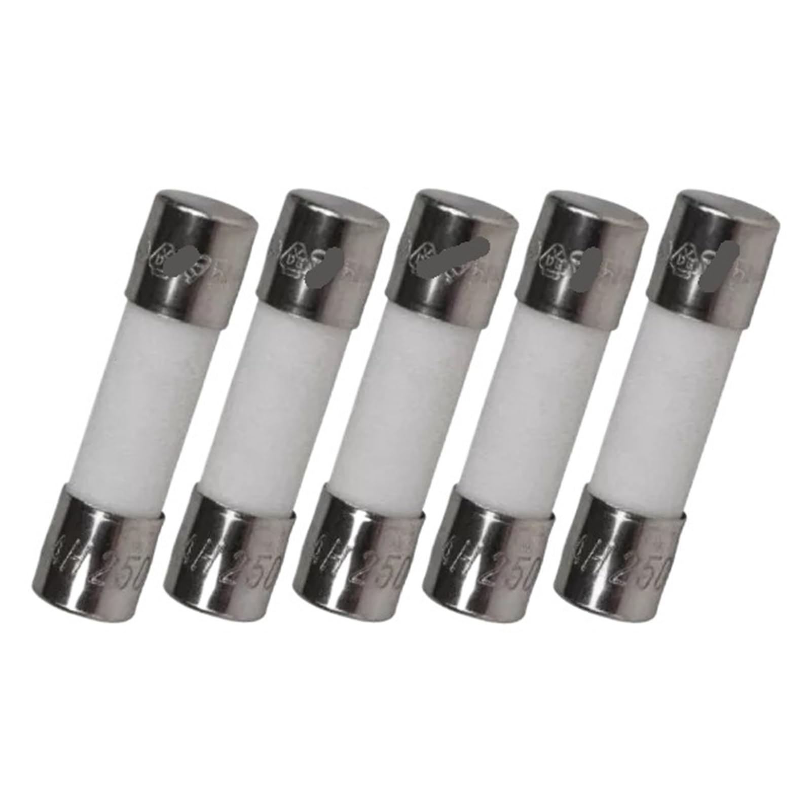 KXIWLUFV 5PCS 8A 250V Ceramic Fuse