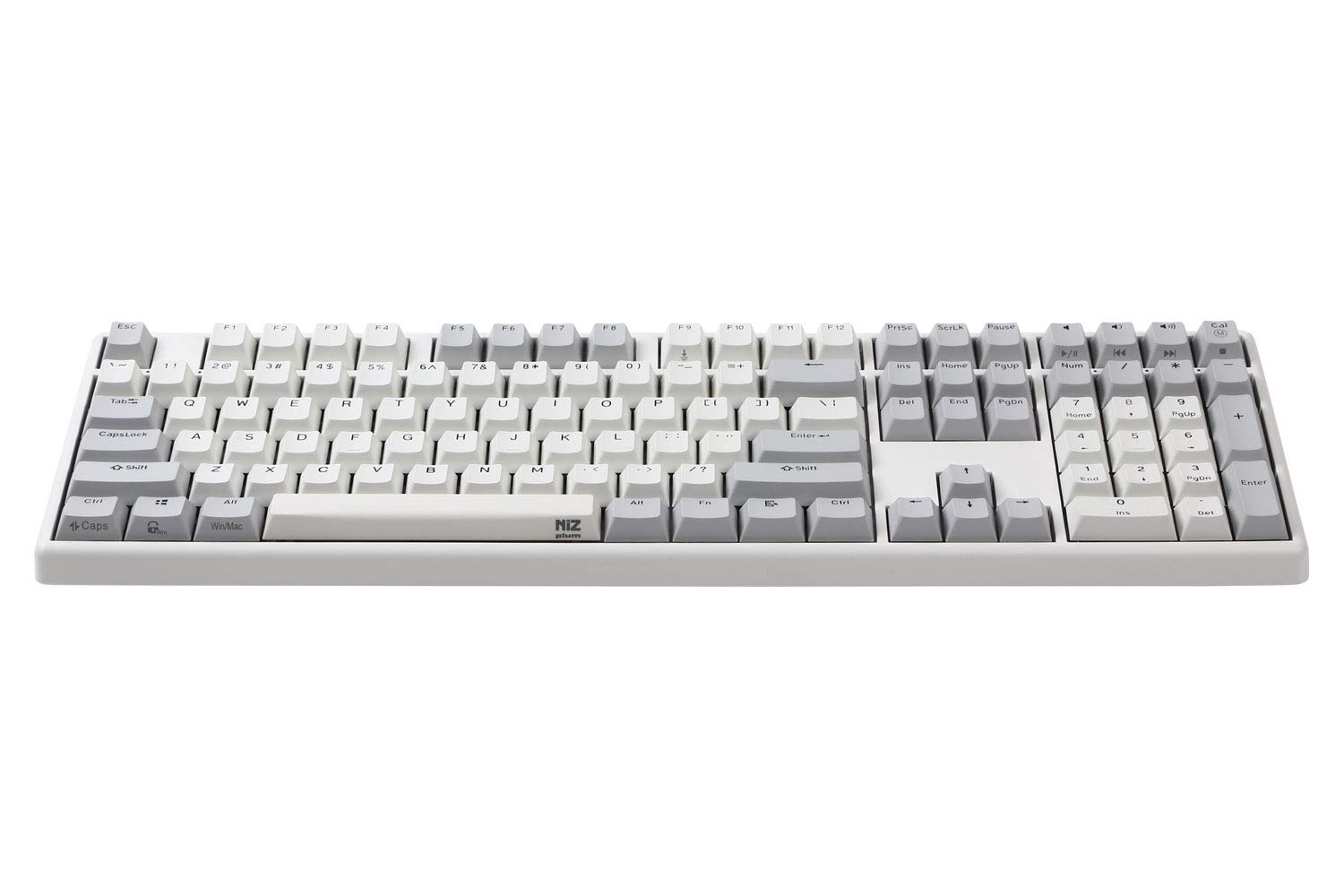 Amazon | NiZ 静電容量無接点方式 USBキーボード 有線 荷重35g 英語