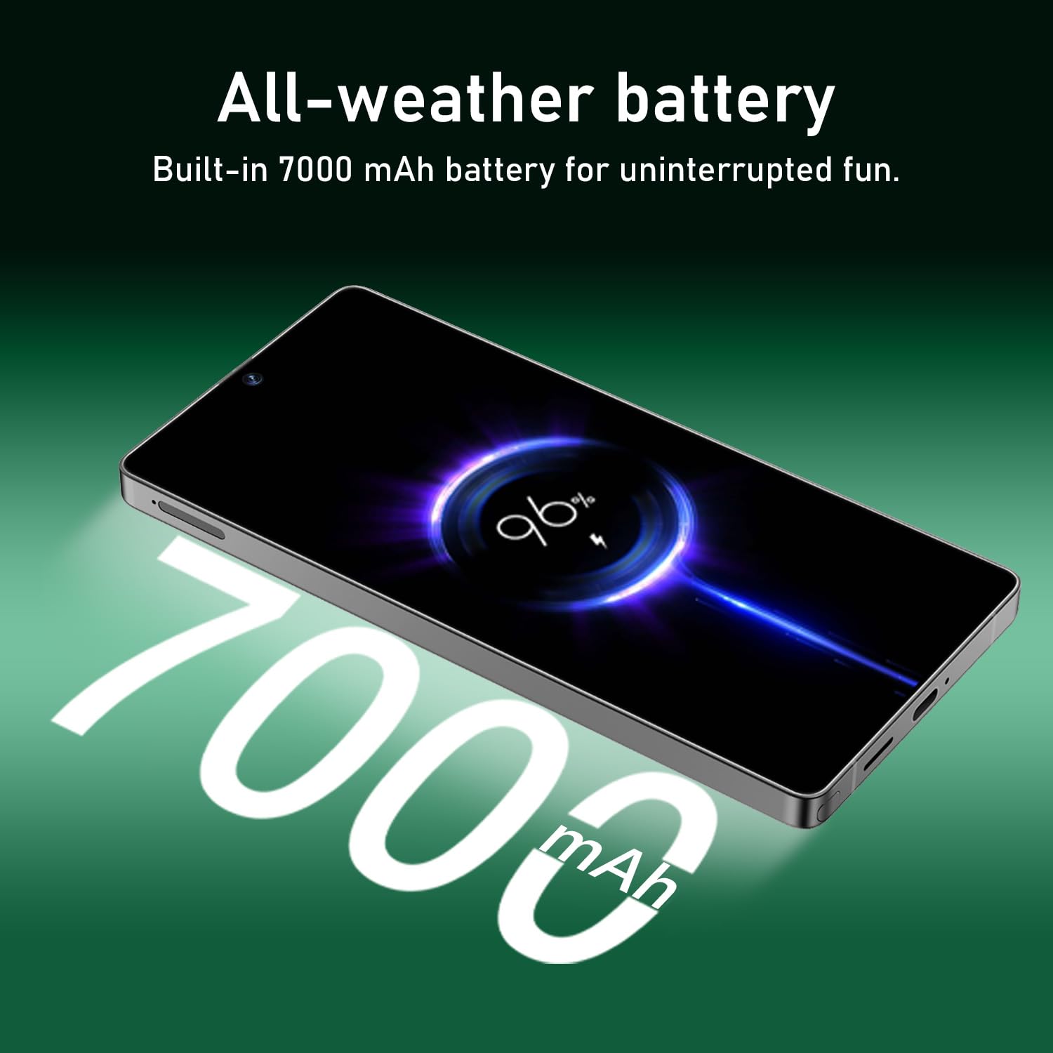 I25 Ultra: 6.99" FHD+ Android 14 Smartphone | 12GB+512GB | 108MP+68MP Camera | 7000mAh Battery | Built-in Stylus Pen | Blazing Fast Performance (Black)