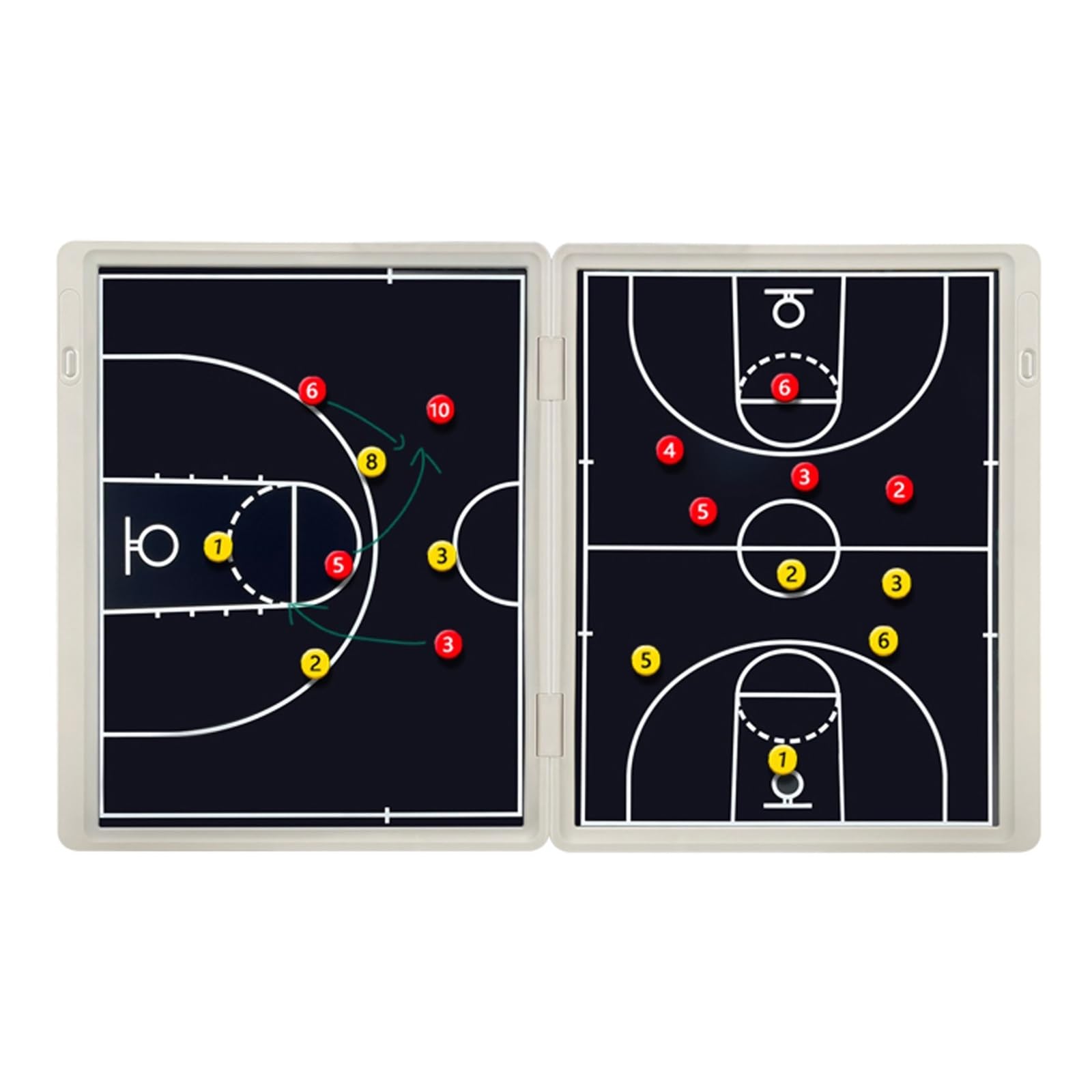 Pizarra Táctica LCD para Baloncesto, Pizarra Táctica Plegable Baloncesto