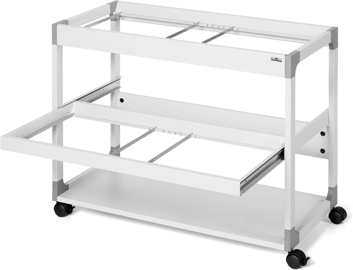 Durable 200 Multi Duo 379210 System File Trolley Grey