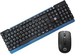 Kit Teclado e Mouse sem Fio BPC-5271/17 - Brazil PC