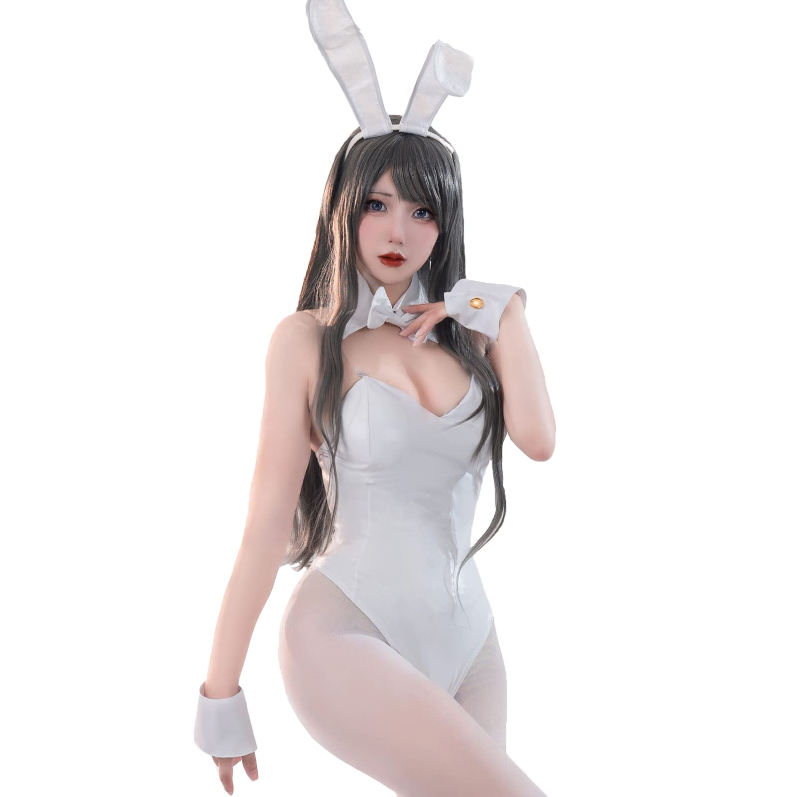 CR ROLECOS Bunny Costume Women Bunny Suit Cosplay Lingerie Adult Halloween Costumes