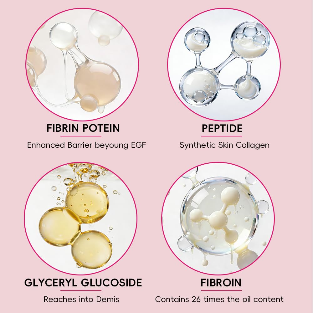 Triple Collagen-Fibronectin,Collagen Ⅲ,Fibroin-Barris Strength Sensitive Skin,Anti Redness,Anti-aging,Firmness,Supply Protein-Design for Medical Aesthetics Procedures repair serum