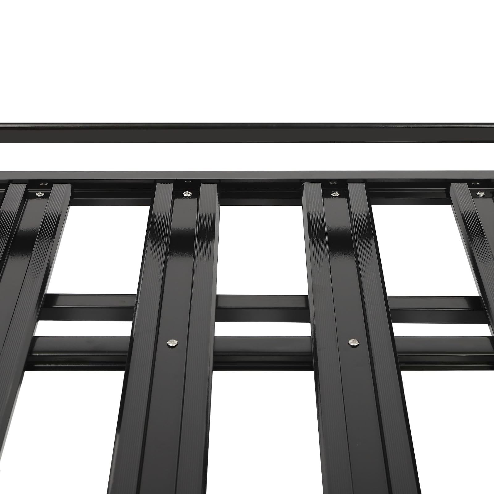 Portaequipajes de aluminio, cesta universal para el techo del coche, 140 x 100 cm, soporta hasta 150 kg