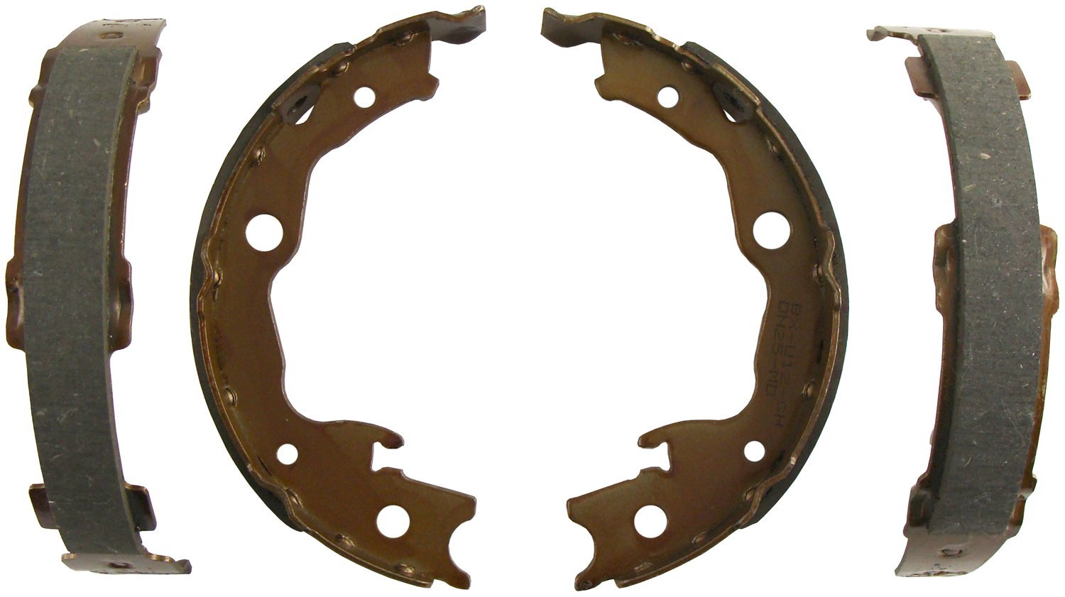 Bendix Premium 916 Rear Parking Brake Shoe for Select Models Lexus HS250h, Nissan Juke, LEAF, Rogue, Rogue Select, Sentra, Sentra, Pontiac Vibe, Toyota Camry, Matrix, RAV4