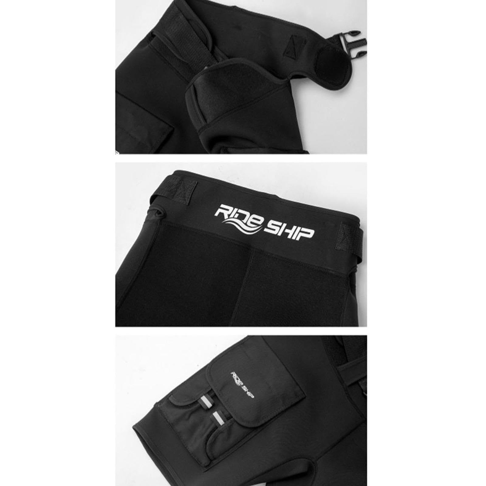 Perfeclan Tauchershorts Neoprenanzug-Shorts Verstellbarer Gürtel Neoprenanzüge Hosen Männer Tauchhosen zum Tauchen Schnorcheln Männer Kanufahren Schwimmen