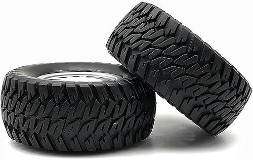 Miniatura 3 de Neumáticos RC Buggy de escala 110, diámetro de 4.331 in rc Off Road Juego de neumáticos RC All Terrain RC Rock Crawler Wheel con cubo de llanta de