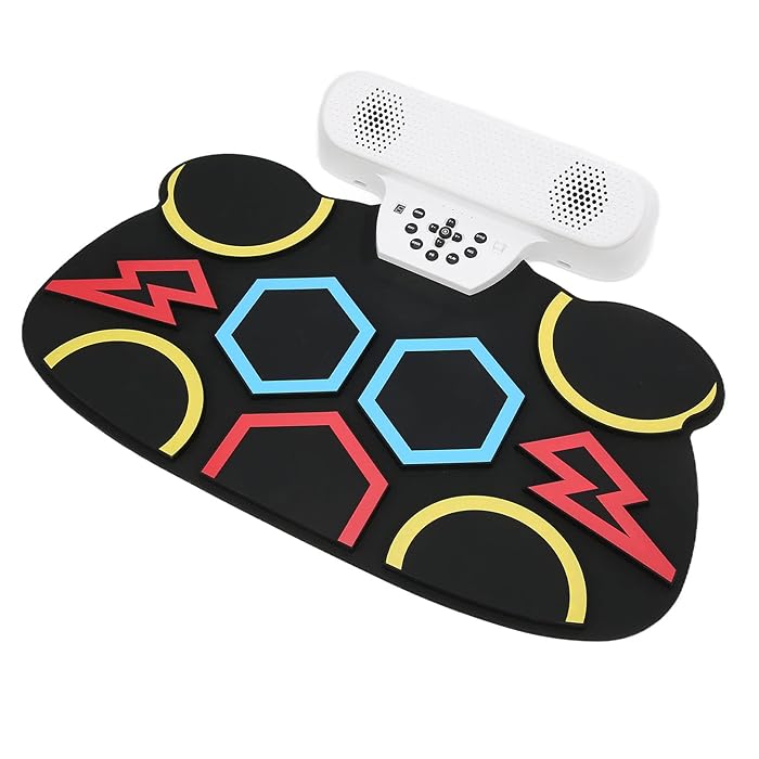 Buy Electronic Drumset, Adjustable Professional Fold Roll Up Drum