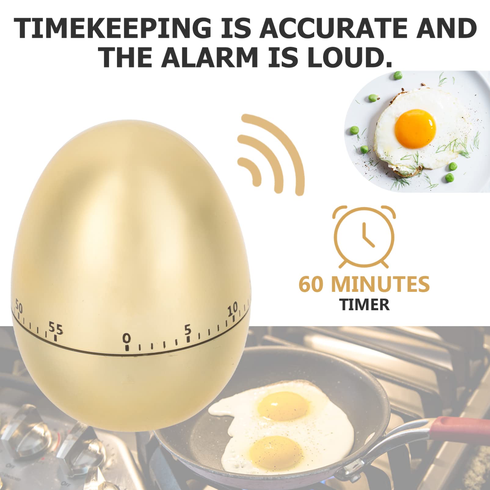TOPBATHY 5St Küchenuhr rotierende Eieruhr süßer Countdown-Timer the Cook die köchin Kinderzahnbürste Werkzeug mechanische Zeitschaltuhr Schüler-Timer Haushalt Geschenk Halterung Brot Keks