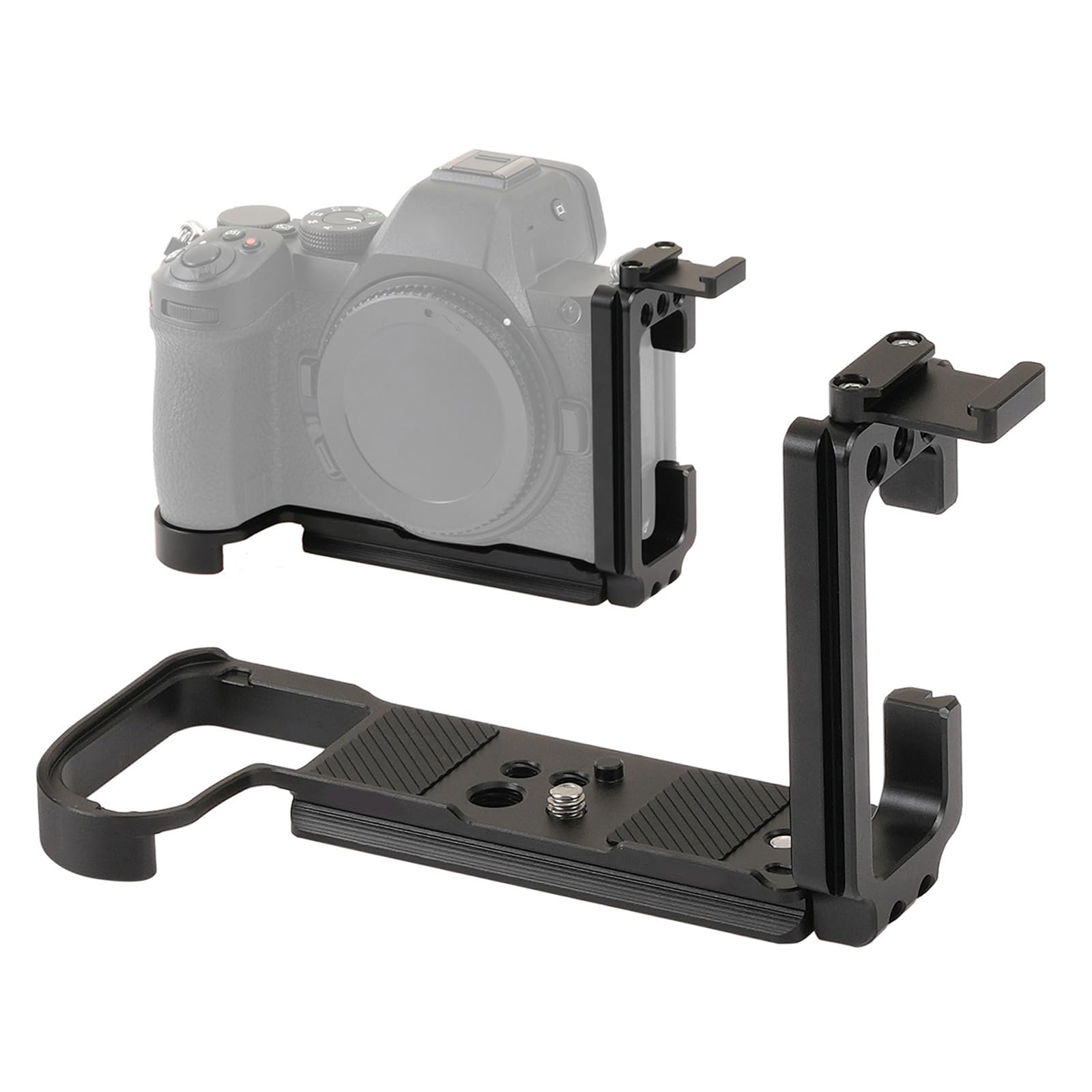 Z5II regulowany pionowy uchwyt na płytę szybkozłączkę L / uchwyt ręczny do kamery Z5II Z6III Z5 / Z6 / Z7 / Z6II / Z7II kamera ze stopu aluminium