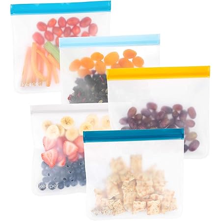 bolsas reutilizables con cierre