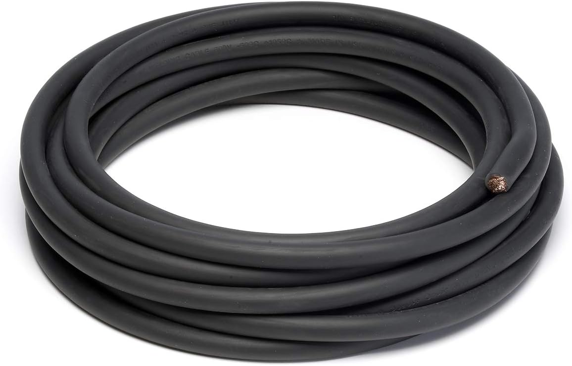 FIREWELD GB ARC 100% Copper Premium Industrial Grade Extra Flexible Welding Cable - 16 Sq/mm, 37.5 Gauge, 10 Meter