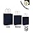qiqee 32-Packs Navy Blue Paper Gift Bags with Handles Bulk 8.2663.15 Small Size Gift Bags Multiple UsesSmall Size