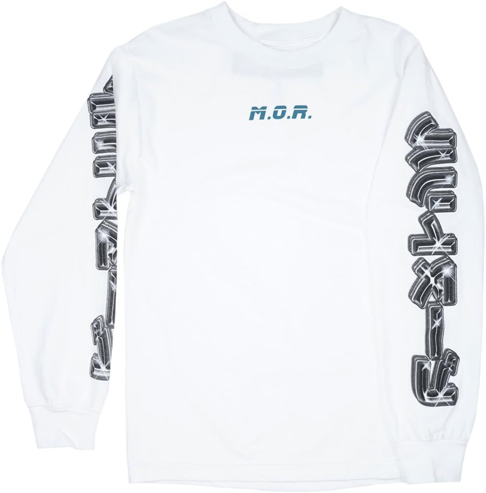 Been Trill M.O.R. Men's Long Sleeve Tee in White. S-XL. Apparel
