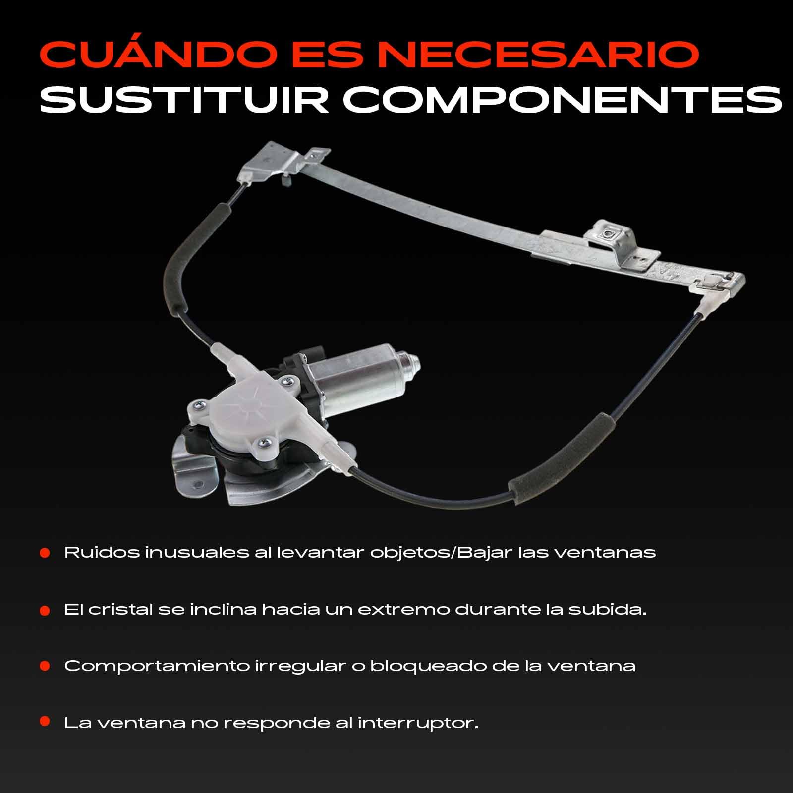 Frankberg Regulador de ventana con motor delantero derecho 7700834346