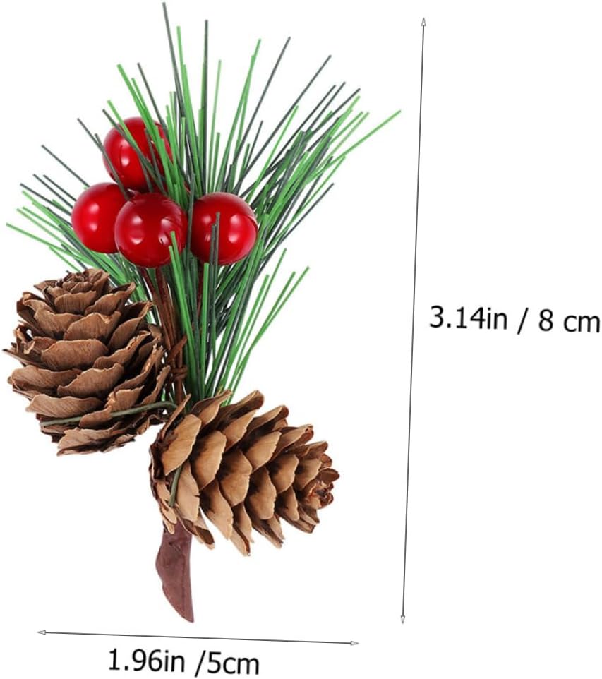 72pcs Pine Needle Garland Realistic Home Decoration for Wreaths Projects Wedding Celebrations and Festive Events