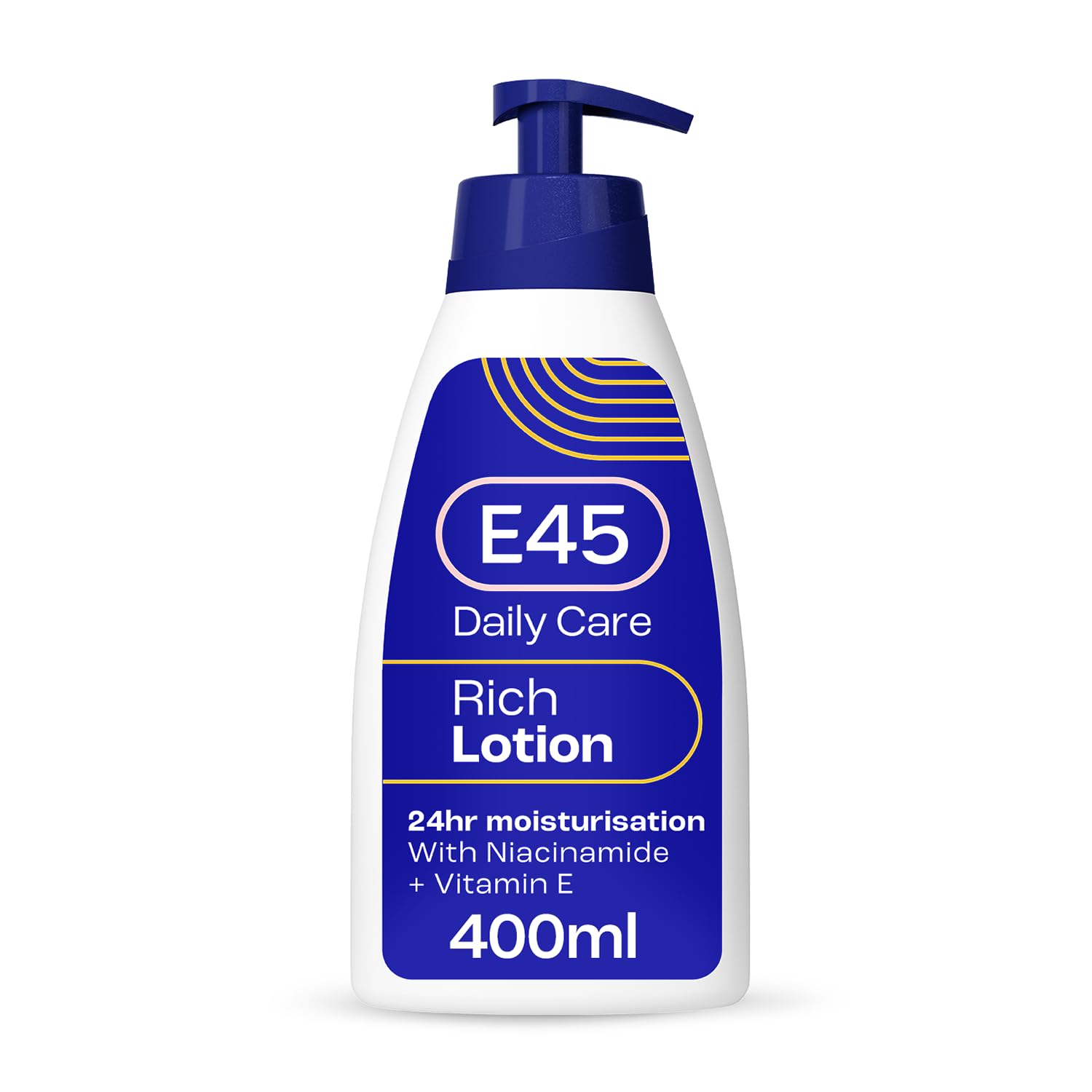 Rich Skin Lotion 400 ml E45 Moisturising Lotion with Evening Primrose Oil Lig...