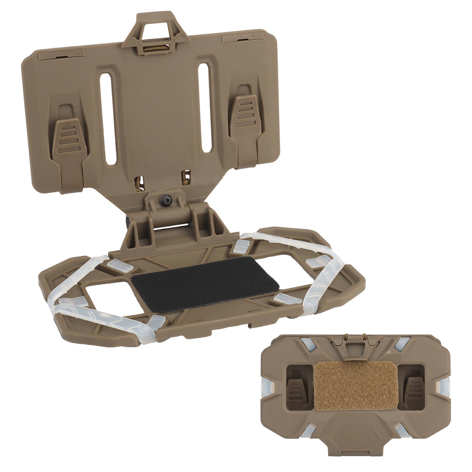 Zhongren Tactical Plate Carrier Vest Attachments Universal Phone Chest Mount for Screen Size 4.7