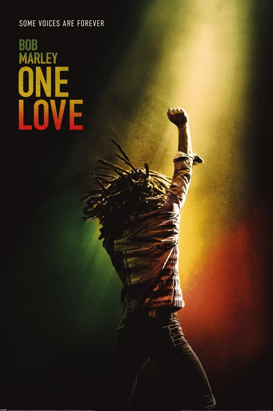 Pyramid International Red With Other Colors Pyramid Poster Bob Marley One Love 61X91,5Cm