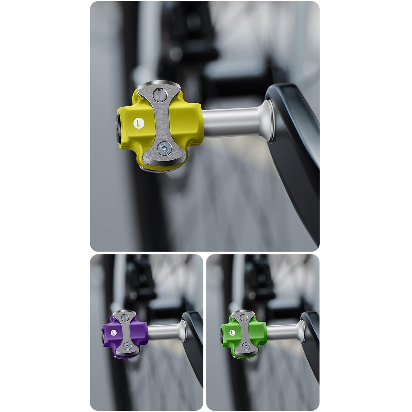 Pedales resistentes de aleación de aluminio con rodamiento sellado, pedal ligero para bicicleta de coche, accesorios de bicicleta, parte de bicicleta de carretera