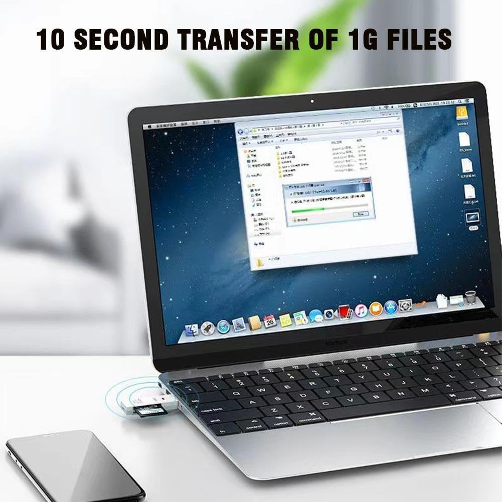 USB 3.0 Card Reader For All Memory Cards - SD, Micro SD, CF, XD, MS (5Gbps)