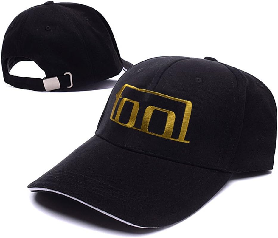 Tool Rock Band Logo Adjustable Baseball Caps Unisex Snapback Embroidery Hats Black