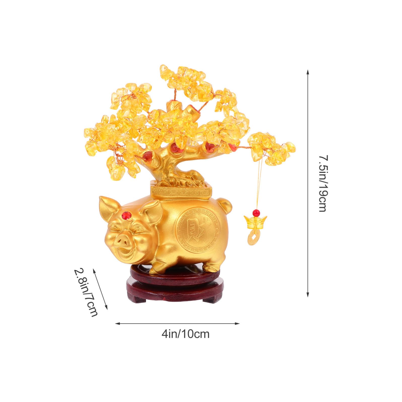 Addobbo Albero di Natale Elegante in Resina Oro, Decorazione da Tavolo Delicata per Casa e Soggiorno, Ornamento Bonsai Raffinato e Funzionale