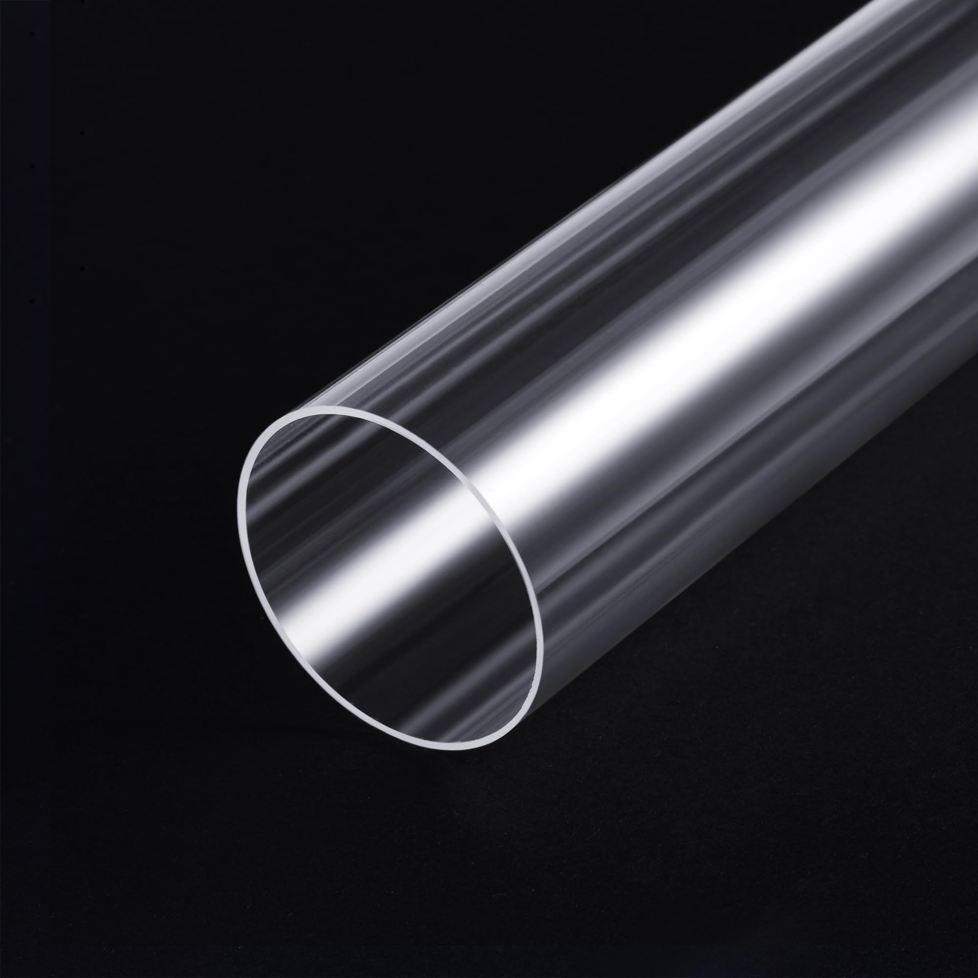 Sourcing Map PVC-Rohr – 30 Mm Innendurchmesser, 0,4 M Länge – Transparent & Stabil – Für Garten, Aquarium, Kabelkanal & Lüftung