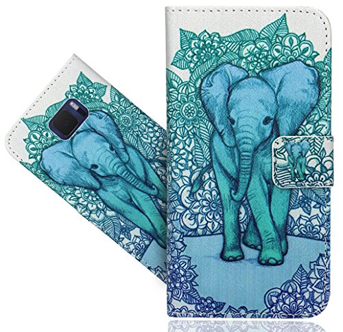 Asus Zenfone V V520KL (5.2 ) Case, FoneExpert Beautiful Printed Pattern Leather Kickstand Flip Wallet Bag Case Cover for Asus Zenfone V V520KL (5.2 )